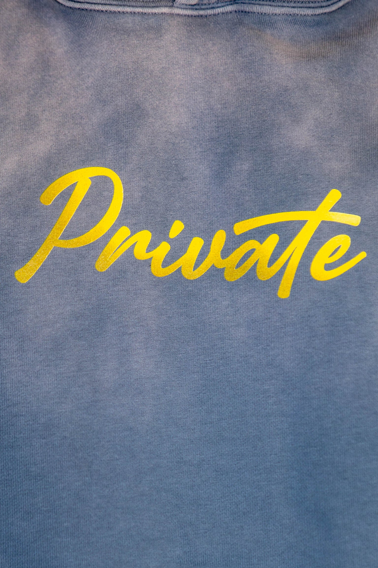 PVT. SKI Hoodie Jeans Blue Sunfade