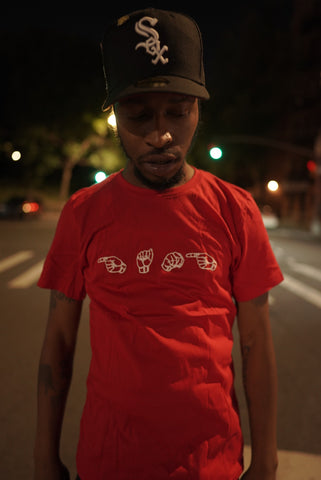 PVT. "Sign Language" (Red)